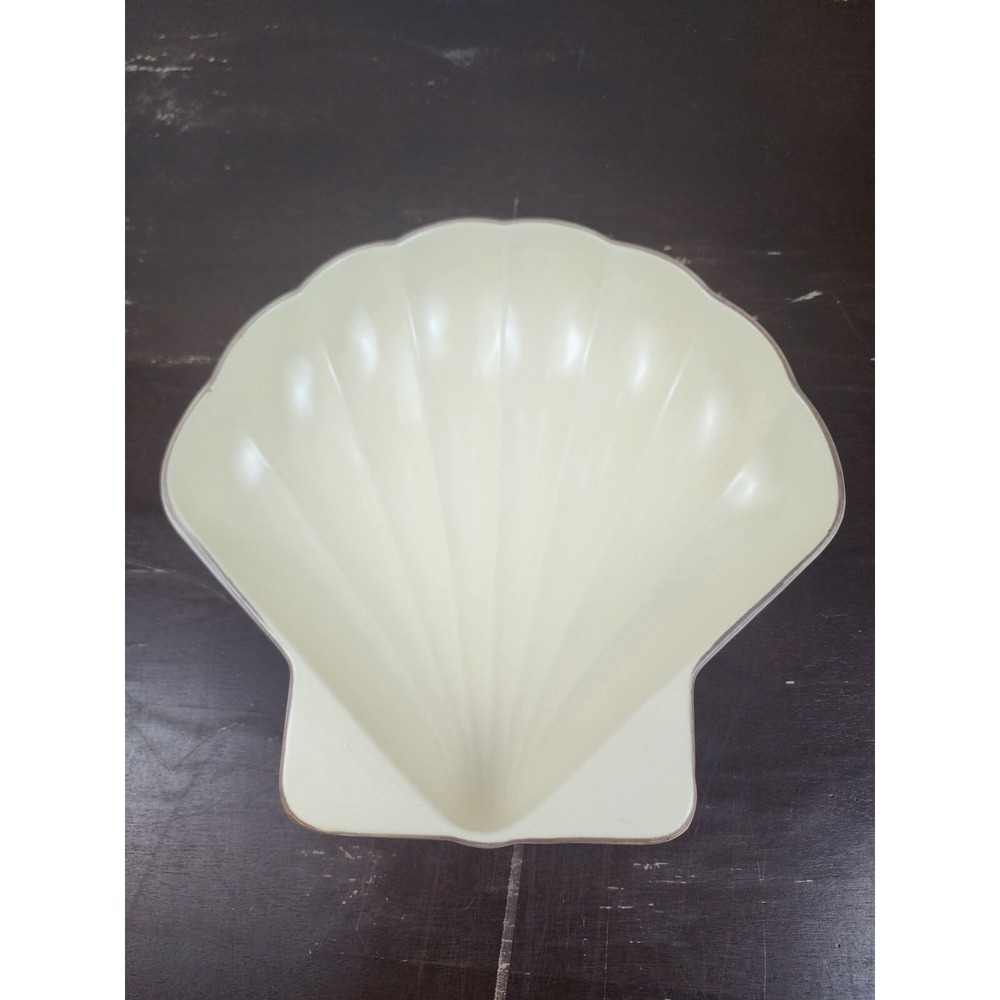 Pfaltzgraff Village Shell Server Bowl Dish 243 Stoneware Vintage Rare